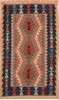 Kilim Blue Flat Woven 36 X 59 Area Rug 100-109224 Thumb 0