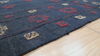 Kilim Blue Flat Woven 44 X 47 Area Rug 100-109225 Thumb 9