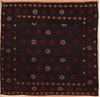 Kilim Blue Flat Woven 44 X 47 Area Rug 100-109225 Thumb 0