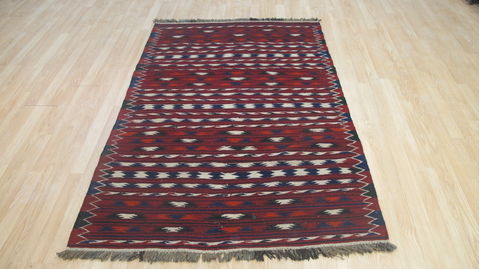 Kilim Red Flat Woven 311 X 62 Area Rug 100-109226 Image 1