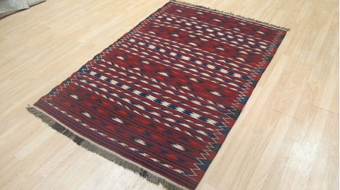 Kilim Red Flat Woven 311 X 62 Area Rug 100-109226 Image 5