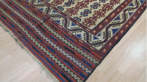 Kilim Red Flat Woven 59 X 91 Area Rug 100-109228 Image 10