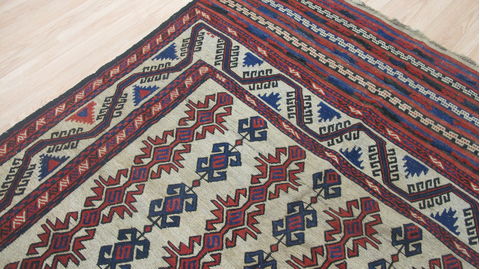 Kilim Red Flat Woven 59 X 91 Area Rug 100-109228 Image 13