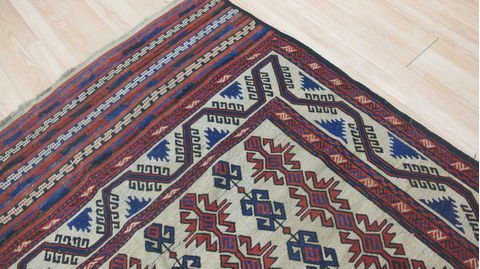 Kilim Red Flat Woven 59 X 91 Area Rug 100-109228 Image 14