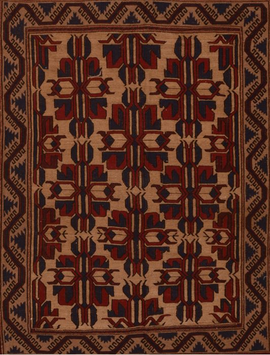 Kilim Red Flat Woven 58 X 88 Area Rug 100-109229 Image 0