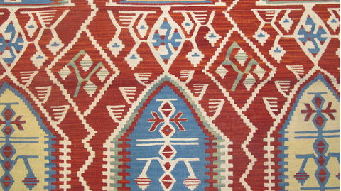 Kilim Red Flat Woven 36 X 50 Area Rug 100-109232 Image 8