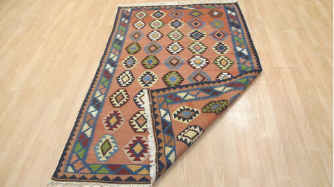 Kilim Red Flat Woven 41 X 63 Area Rug 100-109234 Image 14
