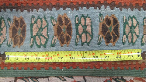 Kilim Green Flat Woven 43 X 55 Area Rug 100-109236 Image 15