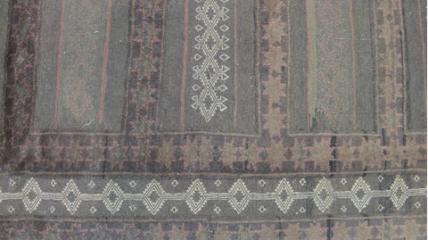 Kilim Brown Flat Woven 58 X 101 Area Rug 100-109239 Image 10