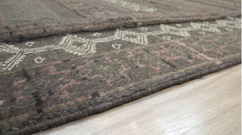 Kilim Brown Flat Woven 58 X 101 Area Rug 100-109239 Image 14