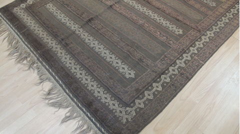 Kilim Brown Flat Woven 58 X 101 Area Rug 100-109239 Image 9