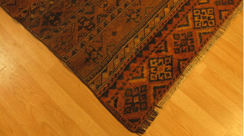 Kilim Brown Flat Woven 39 X 55 Area Rug 253-109240 Image 11