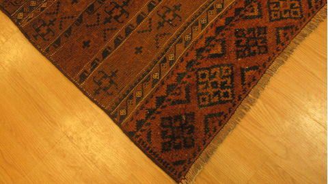 Kilim Brown Flat Woven 39 X 55 Area Rug 253-109240 Image 8