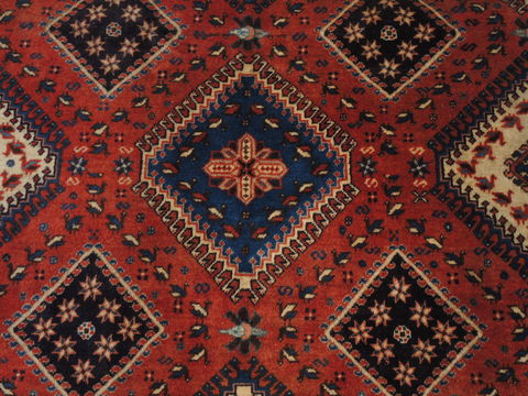 Yalameh Red Square Hand Knotted 68 X 69 Area Rug 100-109241 Image 10