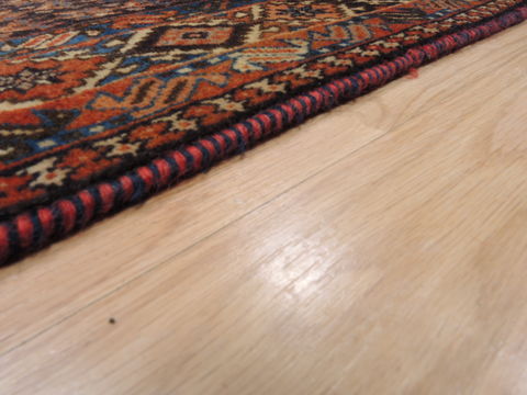 Yalameh Red Square Hand Knotted 68 X 69 Area Rug 100-109241 Image 13