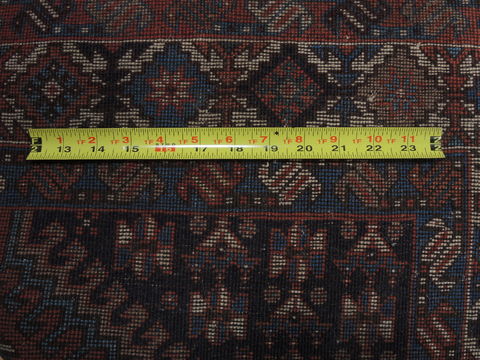 Yalameh Red Square Hand Knotted 68 X 69 Area Rug 100-109241 Image 1