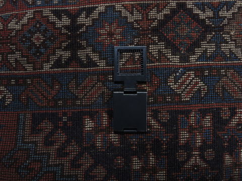 Yalameh Red Square Hand Knotted 68 X 69 Area Rug 100-109241 Image 2