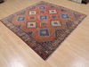 Yalameh Red Square Hand Knotted 68 X 69  Area Rug 100-109241 Thumb 5