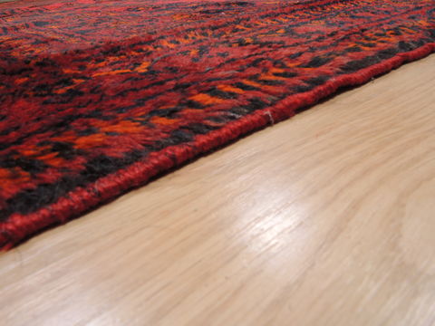Bokhara Red Hand Knotted 91 X 111 Area Rug 100-109243 Image 13