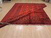 Bokhara Red Hand Knotted 91 X 111  Area Rug 100-109243 Thumb 17