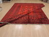 Bokhara Red Hand Knotted 91 X 111 Area Rug 100-109243 Thumb 17