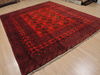 Bokhara Red Hand Knotted 91 X 111  Area Rug 100-109243 Thumb 3