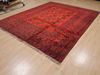Bokhara Red Hand Knotted 91 X 111  Area Rug 100-109243 Thumb 6