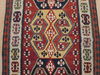 Kilim Red Hand Knotted 33 X 58  Area Rug 100-109244 Thumb 9