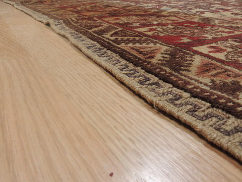 Baluch Beige Hand Knotted 37 X 510 Area Rug 100-109248 Image 10