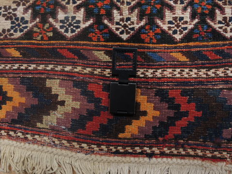 Afshar Blue Hand Knotted 41 X 59 Area Rug 100-109250 Image 14