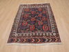 Afshar Blue Hand Knotted 41 X 59  Area Rug 100-109250 Thumb 1