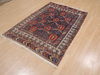 Afshar Blue Hand Knotted 41 X 59 Area Rug 100-109250 Thumb 5