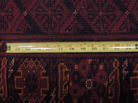 Bakhtiar Red Hand Knotted 610 X 101 Area Rug 100-109253 Image 17