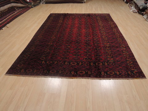 Bakhtiar Red Hand Knotted 610 X 101 Area Rug 100-109253 Image 1