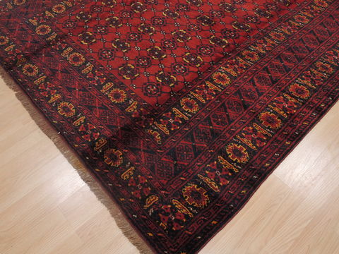 Bakhtiar Red Hand Knotted 610 X 101 Area Rug 100-109253 Image 9