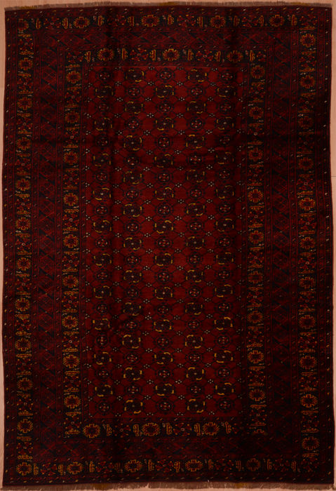 Bakhtiar Red Hand Knotted 610 X 101 Area Rug 100-109253 Image 0