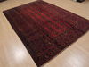 Bakhtiar Red Hand Knotted 610 X 101 Area Rug 100-109253 Thumb 3