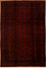 Bakhtiar Red Hand Knotted 610 X 101 Area Rug 100-109253 Thumb 0