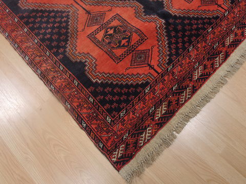 Khan Mohammadi Blue Hand Knotted 50 X 76 Area Rug 100-109255 Image 10