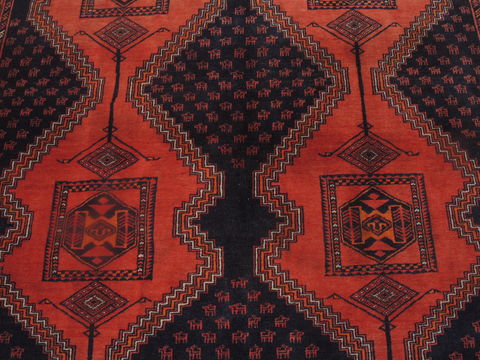 Khan Mohammadi Blue Hand Knotted 50 X 76 Area Rug 100-109255 Image 9