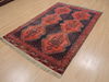 Khan Mohammadi Blue Hand Knotted 50 X 76  Area Rug 100-109255 Thumb 2