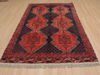 Khan Mohammadi Blue Hand Knotted 50 X 76 Area Rug 100-109255 Thumb 4