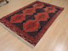 Khan Mohammadi Blue Hand Knotted 50 X 76 Area Rug 100-109255 Thumb 6