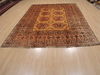 Khan Mohammadi Yellow Hand Knotted 79 X 107  Area Rug 100-109259 Thumb 1