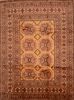 Khan Mohammadi Yellow Hand Knotted 79 X 107  Area Rug 100-109259 Thumb 0