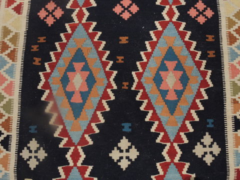 Kilim Red Runner Flat Woven 35 X 99 Area Rug 100-109260 Image 9