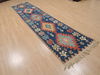 Kilim Blue Runner Flat Woven 210 X 1210  Area Rug 100-109261 Thumb 2