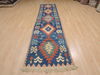 Kilim Blue Runner Flat Woven 210 X 1210 Area Rug 100-109261 Thumb 3
