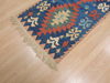 Kilim Blue Runner Flat Woven 210 X 1210  Area Rug 100-109261 Thumb 9