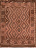 Kilim Beige Flat Woven 65 X 86 Area Rug 100-109268 Thumb 0